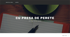 Desktop Screenshot of cupresadeperete.wordpress.com