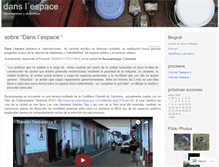Tablet Screenshot of danslespace.wordpress.com