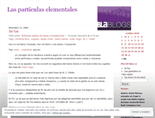 Tablet Screenshot of particulaselementales.wordpress.com