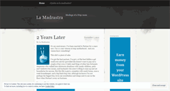 Desktop Screenshot of lamadrastra.wordpress.com