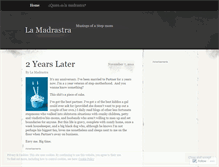 Tablet Screenshot of lamadrastra.wordpress.com