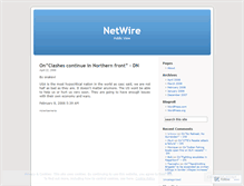 Tablet Screenshot of netwire.wordpress.com