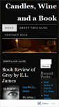 Mobile Screenshot of candleswineandabook.wordpress.com