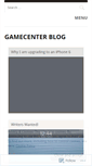 Mobile Screenshot of gamecenterblog.wordpress.com