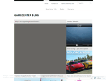 Tablet Screenshot of gamecenterblog.wordpress.com