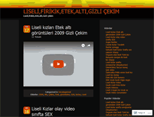 Tablet Screenshot of liselietekalti.wordpress.com