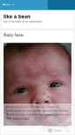 Mobile Screenshot of likeabean.wordpress.com