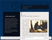 Tablet Screenshot of infusedcaramel.wordpress.com