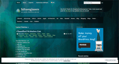 Desktop Screenshot of faltuengineers.wordpress.com
