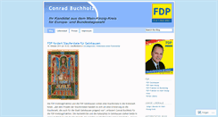 Desktop Screenshot of conradbuchholz.wordpress.com