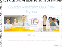 Tablet Screenshot of colegiodereiki.wordpress.com