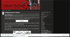 Desktop Screenshot of iheartdurham.wordpress.com