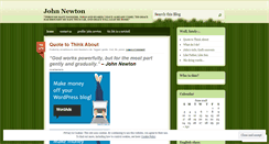 Desktop Screenshot of johnewton.wordpress.com