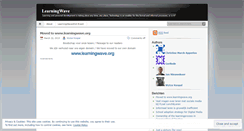 Desktop Screenshot of learningwave.wordpress.com