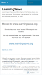 Mobile Screenshot of learningwave.wordpress.com