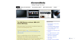 Desktop Screenshot of 3screenmedia.wordpress.com