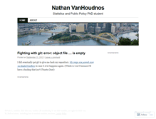 Tablet Screenshot of nathanvan.wordpress.com