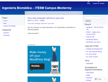 Tablet Screenshot of biomedicamty.wordpress.com