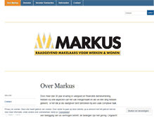 Tablet Screenshot of markusmakelaardij.wordpress.com