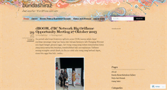 Desktop Screenshot of bundashiraz.wordpress.com