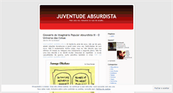 Desktop Screenshot of juventudeabsurdista.wordpress.com