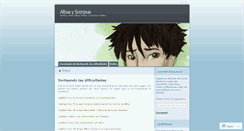 Desktop Screenshot of albusscorpius.wordpress.com