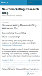 Mobile Screenshot of neuromarketingresearch.wordpress.com