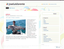 Tablet Screenshot of joseluisllorente.wordpress.com