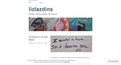 Desktop Screenshot of lizlazdins.wordpress.com