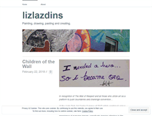 Tablet Screenshot of lizlazdins.wordpress.com