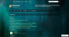 Desktop Screenshot of hieuorion.wordpress.com