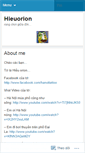 Mobile Screenshot of hieuorion.wordpress.com
