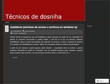 Tablet Screenshot of cursodosniha.wordpress.com