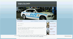 Desktop Screenshot of knightsoftheheights.wordpress.com