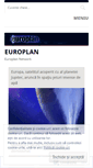 Mobile Screenshot of europlan.wordpress.com
