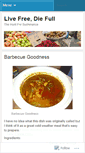 Mobile Screenshot of livefreediefull.wordpress.com