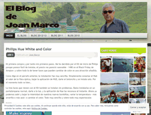 Tablet Screenshot of joanmarco.wordpress.com