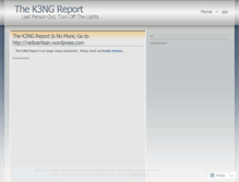 Tablet Screenshot of k3ng.wordpress.com