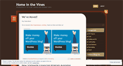 Desktop Screenshot of myhomeinthevines.wordpress.com