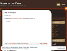 Tablet Screenshot of myhomeinthevines.wordpress.com