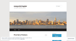 Desktop Screenshot of newyorkchapter.wordpress.com