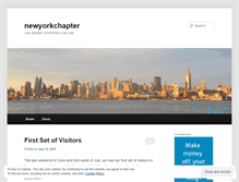 Tablet Screenshot of newyorkchapter.wordpress.com