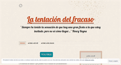 Desktop Screenshot of latentaciondelfracaso.wordpress.com