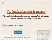 Tablet Screenshot of latentaciondelfracaso.wordpress.com