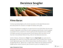Tablet Screenshot of dersimce.wordpress.com