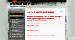 Desktop Screenshot of aperowebetvoile.wordpress.com