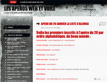 Tablet Screenshot of aperowebetvoile.wordpress.com