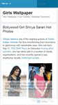 Mobile Screenshot of girlswallpaperclub.wordpress.com