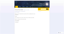 Desktop Screenshot of chem35.wordpress.com