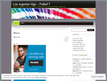 Tablet Screenshot of jugonesvigo.wordpress.com